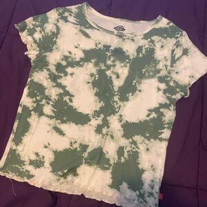 Crop top Dickies tie-dye shirt